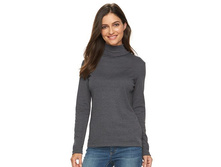 Women's Croft & Barrow(R) Turtleneck Top  $7.99
