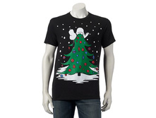 Men's Peanuts Snoopy's Doghouse Tree Tee   $4.99