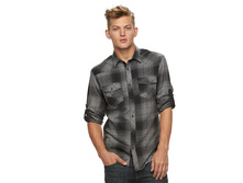 Men's Rock & Republic Plaid Flannel Button-Down Shirt   $25.00