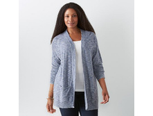 Plus Size SONOMA Goods for Life(TM) Slubbed Cardigan   $23.99