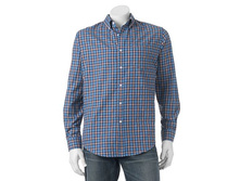 Big & Tall Croft & Barrow(R) Classic-Fit Grid Easy-Care Button-Down Shirt   $21.99