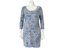 Juniors' Plus Size Mudd(R) Scoopneck Bodycon Dress   $14.99