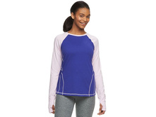 Women's Tek Gear(R) Printed Raglan Layering Tee   $9.99
