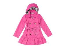 Girls 4-16 Pink Platinum Double Breasted Trench Coat  $48.00 - $50.00