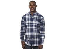 Big & Tall Chaps Classic-Fit Plaid Flannel Button-Down Shirt   $34.99