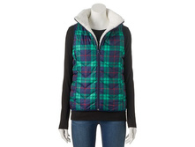 Juniors' SO(R) Sherpa Lined Puffer Vest   $23.99