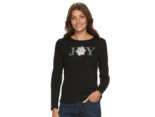 Women's Croft & Barrow(R) Crewneck Holiday Tee   $12.99