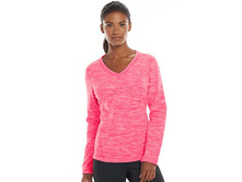 Women's Tek Gear(R) Microfleece V-Neck Sweatshirt  $7.99