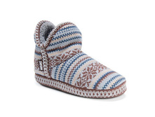 MUK LUKS Amira Women's Knit Bootie Slippers   $28.50