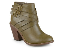 Journee Collection Strap Women's Ankle Boots   $49.99