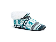 MUK LUKS Women's Knit Bootie Slippers   $15.00