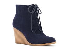 SONOMA Goods for Life(TM) Women's Suede Wedge Ankle Boots   $29.99