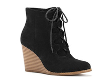 SONOMA Goods for Life(TM) Women's Suede Wedge Ankle Boots   $29.99