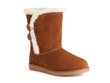 SO(R) Women's Plush Button Boots   $29.99