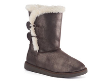 SO(R) Women's Plush Button Boots   $29.99