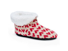 MUK LUKS Women's Knit Bootie Slippers   $15.00