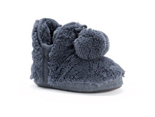 MUK LUKS Women's Amira Pom Pom Bootie Slippers   $28.50