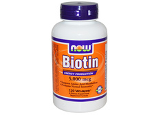 Now Foods, ������ (Biotin), 5 000 ���, 120 ������