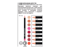 SHAPE&COLOUR LIPLINER PENCIL LONG LASTING---350�.