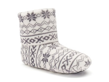 Women's Cuddl Duds Gripper Boot Slippers   $11.99