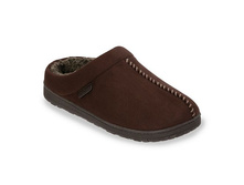 Dearfoams Men's Microsuede Clog Slippers   $18.99
