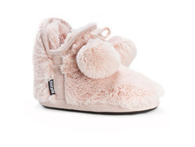 MUK LUKS Women's Amira Pom Pom Bootie Slippers   $28.50