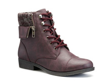 Mudd(R) Women's Sweater-Cuff Ankle Boots   $44.99