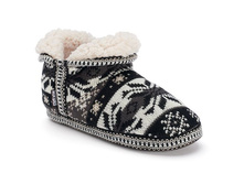 MUK LUKS Amira Women's Knit Bootie Slippers   $28.50