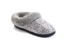 Dearfoams Women's Knit Clog Slippers   $14.00