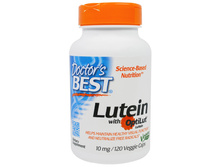 Doctor's Best, Lutein with OptiLut, 10 ��, 120 �������������� ������