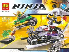 ����������� Bela Ninja "����� ��������" 10220 (������ LEGO Ninjago 70722) 203 ���. ����: 850 ������