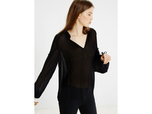 1090 ��� Pep* jeans BREES' MAROON CREPE BLOUSE