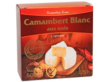 C�� ������ �������� ���� � ������� "Camambert Blanc aux noix" �.�.�. � �.�. 50% 125 �  82003           144,00 RUB  ��