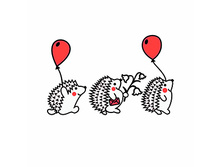 116001R Ezhiki krasnie-210�132-20 �����