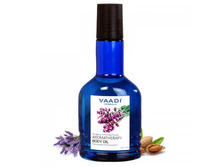 �������������������� ����� ��� ���� ������� � ������� ����� ������� (VAADI HERBALS AROMATHERAPY BODY OIL WITH LAVENDER & ALMOND OIL), 110��