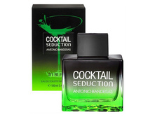 370 ���. - Antonio Banderas "Cocktail seduction in black" for men 100ml