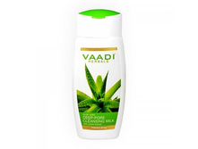 ������� ��� ��������� �������� ��� � ���������� ���� ���� � ������ ����� ������� (VAADI HERBALS ALOE VERA DEEP PORE CLEANSING MILK), 110��