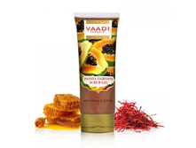 ����-����� ��� �������� ������ � ����� � �������� ����� ������� (VAADI HERBALS PAPAYA FAIRNESS SCRUB GEL WITH HONEY&SAFFRON), 110��