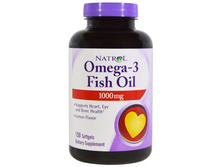 Natrol, �����-3 ����� ���, �� ������ ������, 1000 ��, 150 ����������� ������