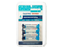 189 ���. - ������������ 4�� Ni-MH ������-���������������� ��� ���, 1,2�, 1600���