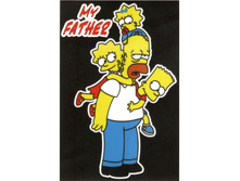 15 ���. - The Simpsons My father 45*64��