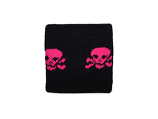 45 ���. - Pink Skulls On Black