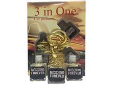 220 ���. - Car perfume Moschino Forever ( 3 in 1)