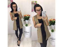 �������� 455,00 ���. �������: 42-44, 44-46, 46-48, 48-50, 50-52  ���\�������: #10248678 ������: 65%cotton 35%polyester ������ �������������: ������