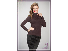 Bluzki  optom  �-686  korichnevii.jpg