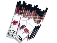 1560 ���. - ����� ��� ��� +�������� Kylie matte liquid lipstick & lip pencil (12��)