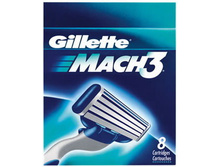 490 ���. (������ 4%) - Gillette mach3 ������� 8 ��