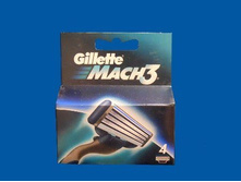 290 ���. - Gillette mach3 ������� 4 ��