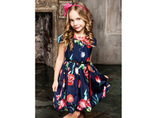 ������ DKNY "Flowers Paradise" Navy Blue 590� 2(98-104)3(104-110)4(110-116)5(116-122)6(122-128)8(128-134)