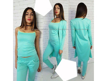 ���\�������: #10168683 ���������� ������ 518,00 ���. ������. �������: 42-44, 44-46, 46-48, 48-50 ������: 65%cotton 35%polyester ������ �������������: ������  ���� ������: 171��.